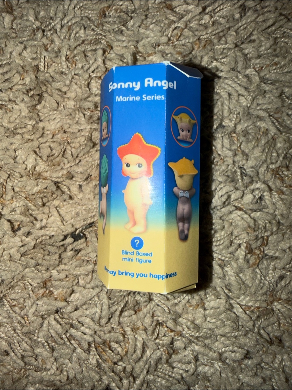 Sonny Angel Marine Series Blind Boxed Mini Figure - Blue/Yellow Packaging